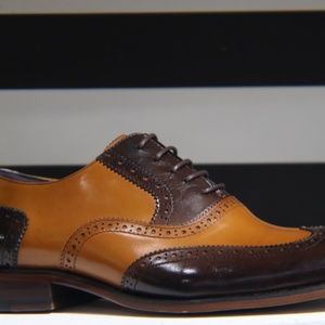 Asher Green Dark and light brown shoe